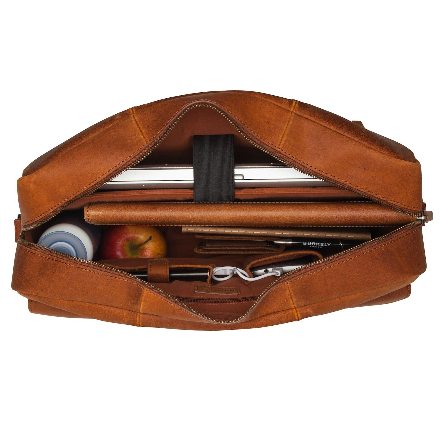 Burkely On The Move Laptopbag Flap Cognac 15 inch