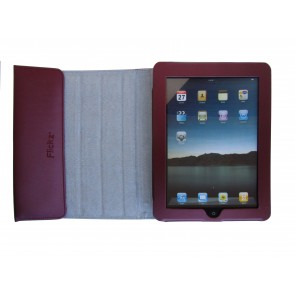 Flickz iPad Case Maroon