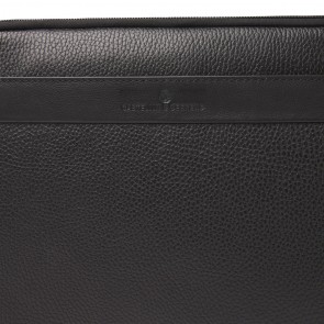 Castelijn & Beerens Leren Laptop Sleeve 13 inch Onyx Lima Zwart Detail