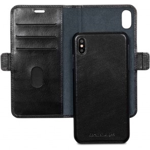 dbramante1928 Lynge Leather Wallet iPhone XR Zwart Open