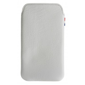 Decoded iPhone 4/4S Leather Pouch White Voorkant