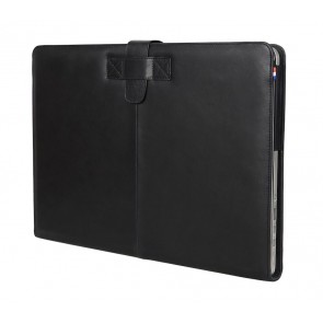 Decoded Leather Sleeve MacBook Pro 13 inch Retina Black Strap Voorzijde