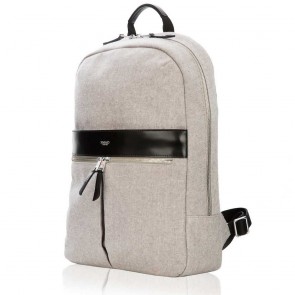 Knomo Beauchamp Backpack Grey 14 inch Voorkant