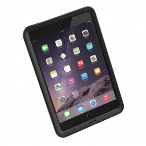 LifeProof Frē for iPad Mini 1, 2, 3 Case Black gedraaid voorkant