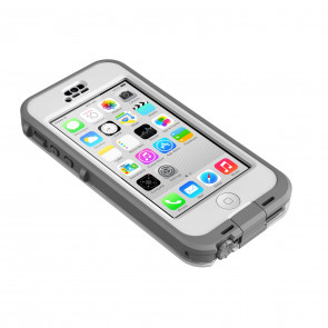 LifeProof iPhone 5C Nüüd Case White Liggend