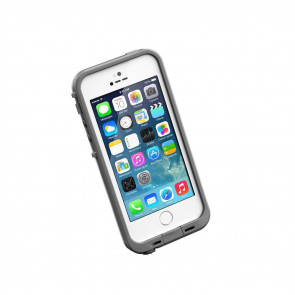 LifeProof iPhone 5/5S Fre Case White voorzijde schuin