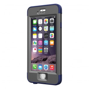 LifeProof Nüüd for iPhone 6 Case Night Dive Blue schuin voorkant