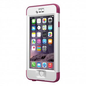 LifeProof Nüüd for iPhone 6 Case Pink Pursuit schuin voorkant