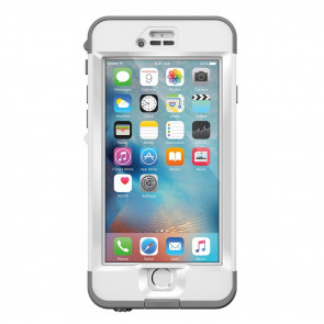 LifeProof Nüüd for iPhone 6S Case Avalanche White voorkant