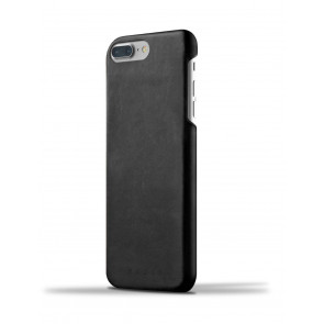 Mujjo Leather Case iPhone 7 Plus Black Achterkant