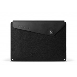 Mujjo Sleeve 12 inch MacBook Black voorkant