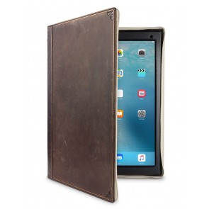 Twelve South BookBook iPad Pro 12.9 Case Vintage Brown voorkant open