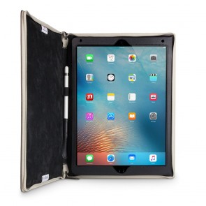 Twelve South BookBook iPad Pro 12.9 Case Vintage Brown open