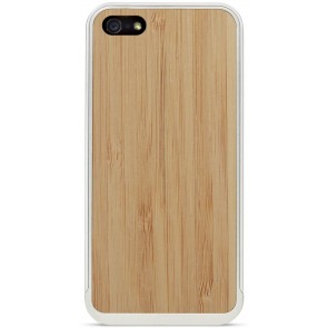Velope iPhone 5/5S case Bamboo Natural Achterkant