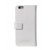 Decoded iPhone 6 Leather Wallet Case v2 White