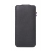 Decoded iPhone 5/5S/SE Leather Flip Case Black Voorkant