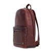 Knomo Albion Leather Laptop Backpack Brown 15 inch Voor-zijkant