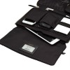 Knomo Elektronista Digital Clutch Bag Nylon Black Open