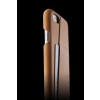Mujjo Leather Wallet Case 80º iPhone 6/6S Plus Tan achterkant detail