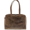 Plevier Pure Dames Laptoptas Taupe 14 inch Voorkant