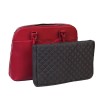 SOCHA Dames Laptoptas Couture Rouge 14-15.6 inch Uitneembaar laptopvak