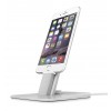 Twelve South HiRise Deluxe Silver for iPhone and iPad met iPhone