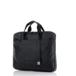 Laptoptas Knomo Lincoln Black Matte 13 inch Voorzijde