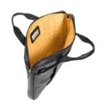 Laptoptas Knomo Lincoln Black Matte 13 inch Binnenkant