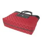 Laptoptas Knomo Rimini Tote Berry 13 inch Liggend