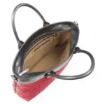 Laptoptas Knomo Rimini Tote Berry 13 inch Open