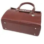 Laptoptas Knomo Helena Cognac 13 inch Onderkant