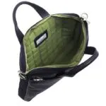 Laptoptas Knomo Henderson Slim Brief Black 15 inch Laptopvak Open