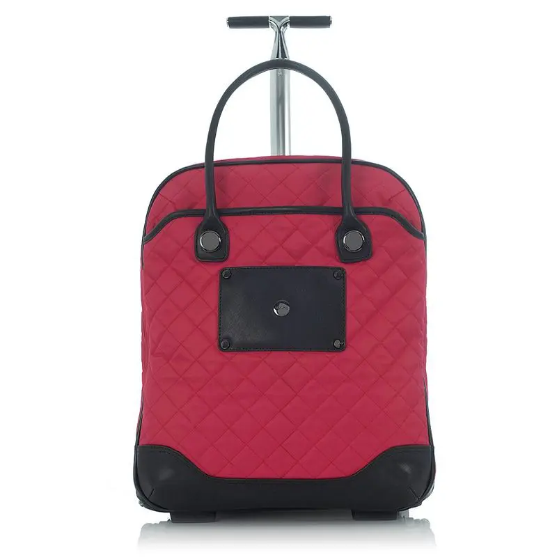 Laptop Trolley Knomo Serra Teaberry 15 inch Voorzijde Laptop Trolley Knomo Serra Teaberry 15 inch Voorzijde