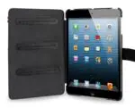 Decoded Leather Folio Cover iPad Mini Black Binnenkant