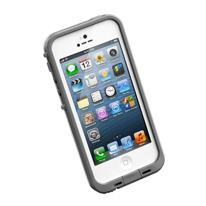 LifeProof iPhone 5 Case White Voorkant LifeProof iPhone 5 Case White Voorkant