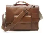 Laptop fietstas New Looxs Barolo Cognac 15 inch Voorkant