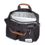 Laptoptas Eastpak Tomec Lifelike Black 15 inch Open