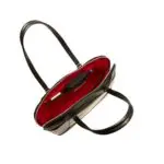 Laptoptas Knomo Beaumont Shoulderbag Black 14 inch Open