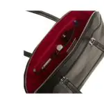 Laptoptas Knomo Beaumont Shoulderbag Black 14 inch Open