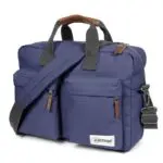 Laptoptas Eastpak Tomec Lifelike Navy 15 inch Voorkant
