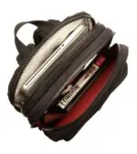 Laptoptas Knomo Bude Backpack Black 15 inch Open