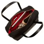 Laptoptas Knomo Curzon Shouder Tote Black 15 inch Binnenkant