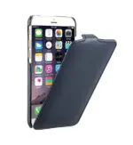 Decoded iPhone 6 Leather Flip Case Blue Voorkant Open