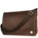 Bungo Expandable Messenger Brown 15.6 inch Voorkant