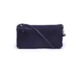 Burkely Lizard portemonnee & iPhone wallet Denim Blue Voorkant