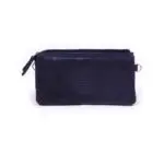 Burkely Lizard portemonnee & iPhone wallet Denim Blue Voorkant