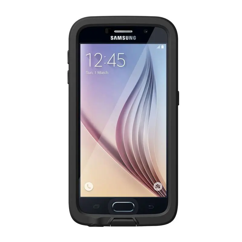 LifeProof Frē for Galaxy S6 Case Black voorkant