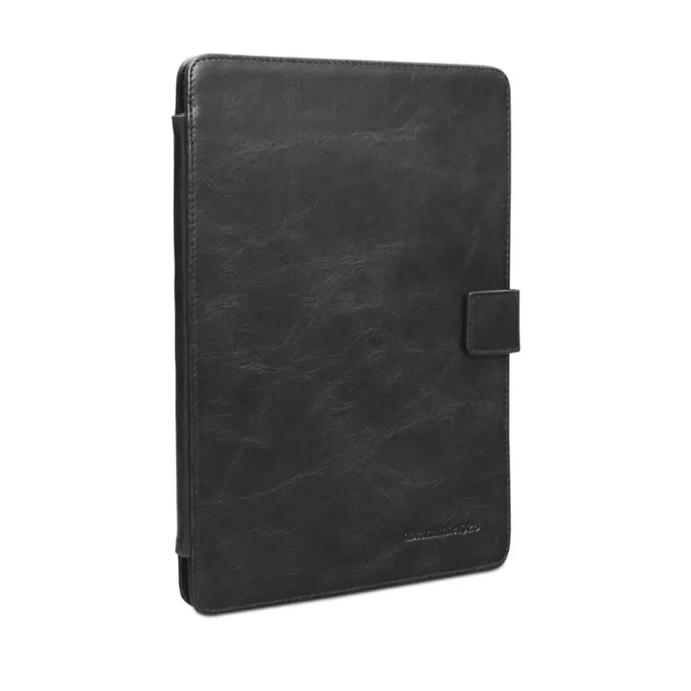 dbramante1928 Copenhagen Leather Folio Case iPad Air Black schuin voorkant links