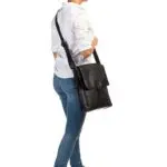 Burkely Vintage Kris Cross Over Shoulderbag Black-34106