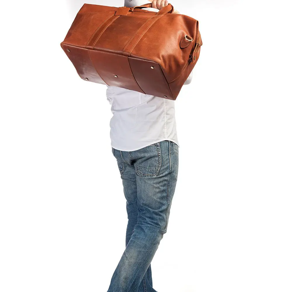 Burkely Leren Weekendtas Fundamentals Vintage Sem Cognac Model